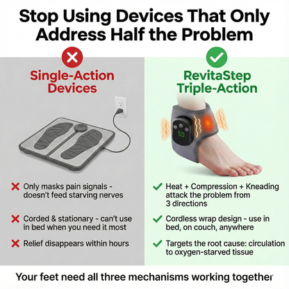 RevitaStep Triple Action Massager